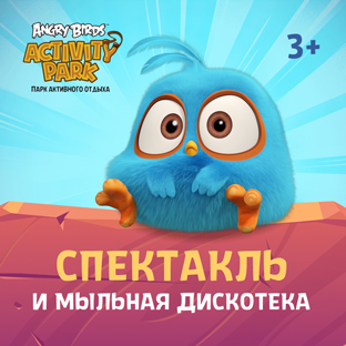 Angry Birds Activity Park. Спектакль х Мыльное диско